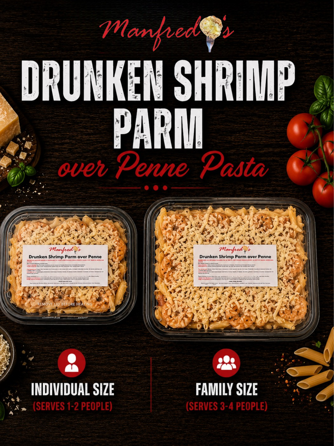 Drunken Shrimp Parm