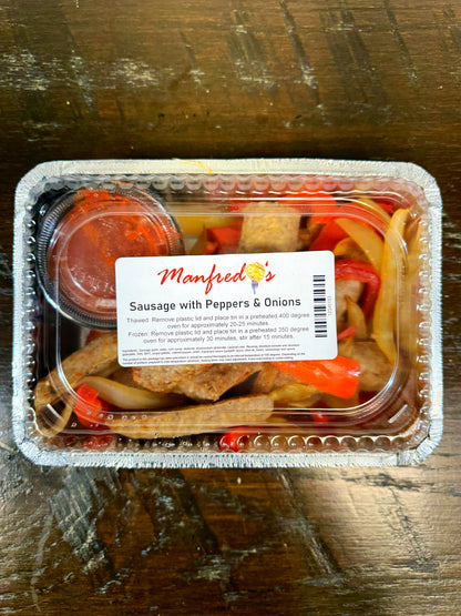 Italian Sausage with sauteed Peppers & Onions
