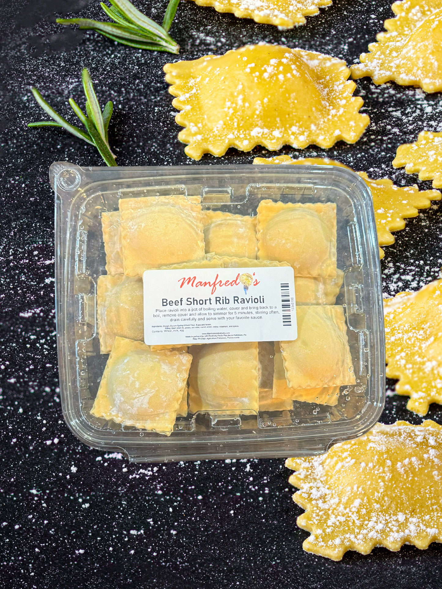 Braised Beef Short Rib Ravioli