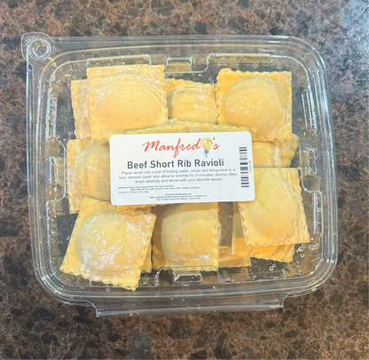 Braised Beef Short Rib Ravioli