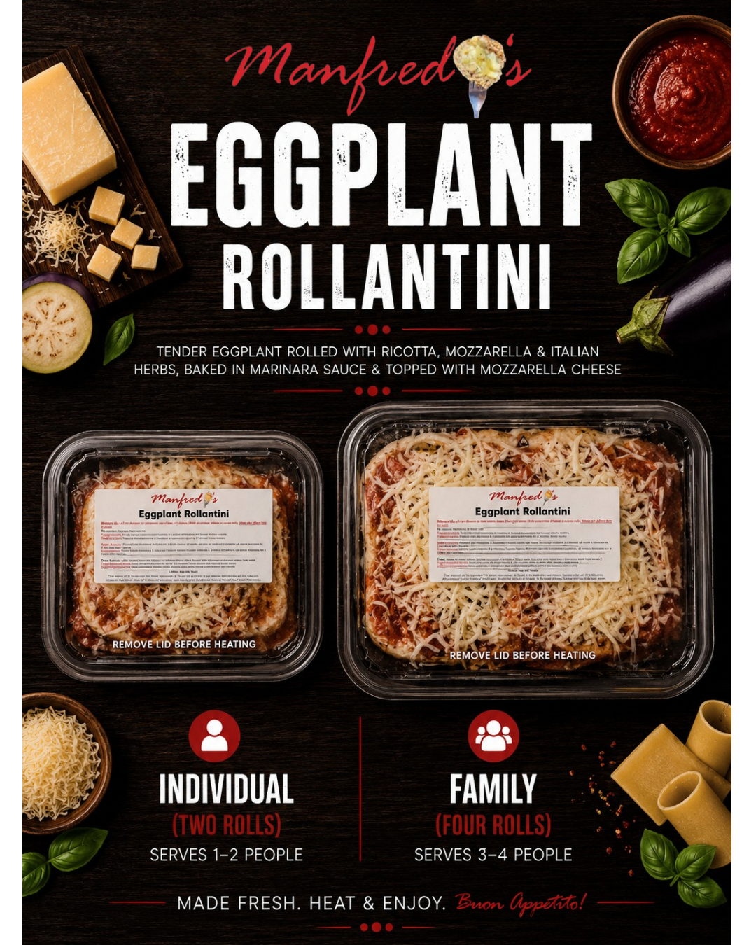 Eggplant Rollantini