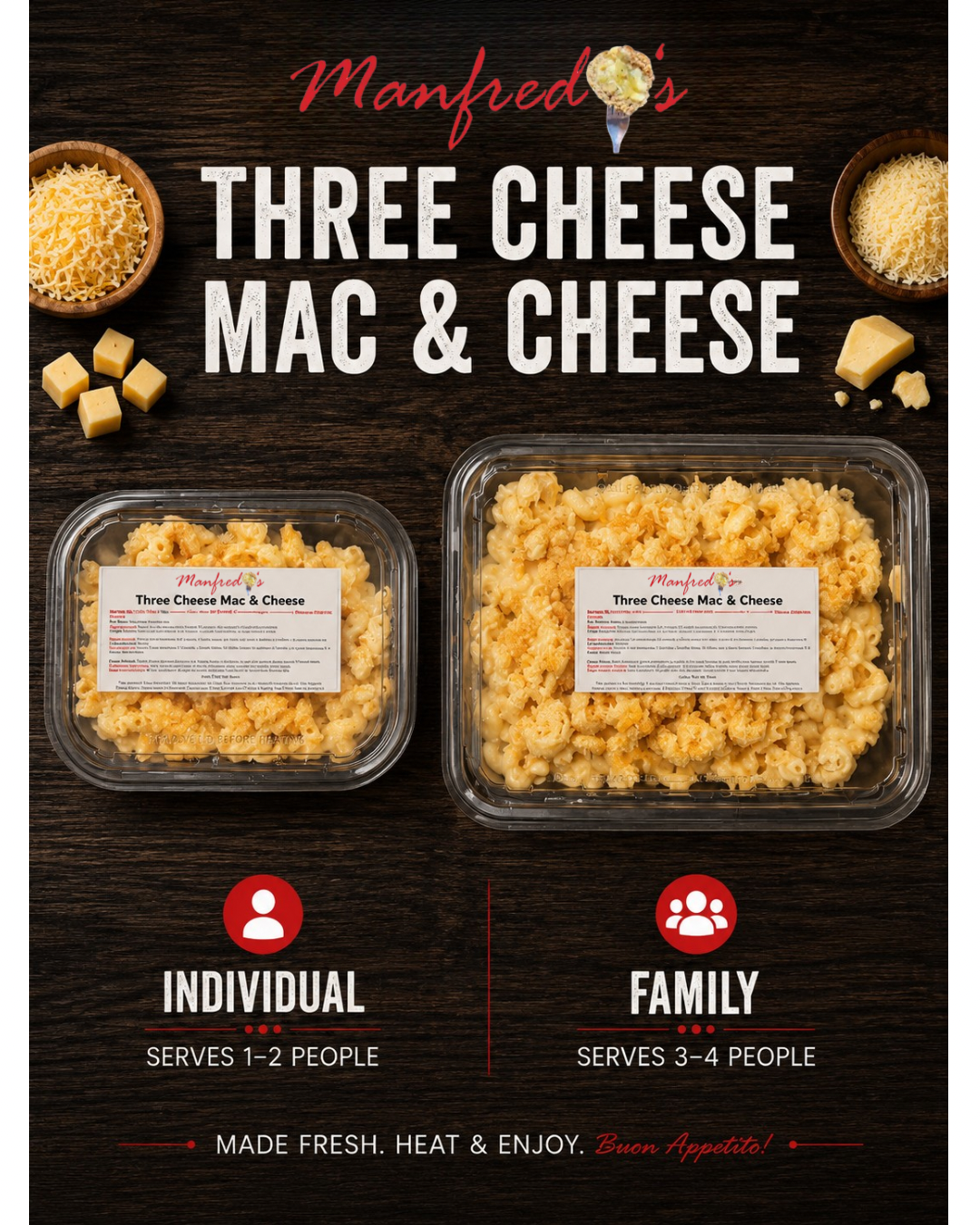 Three Cheese Mac & Cheese