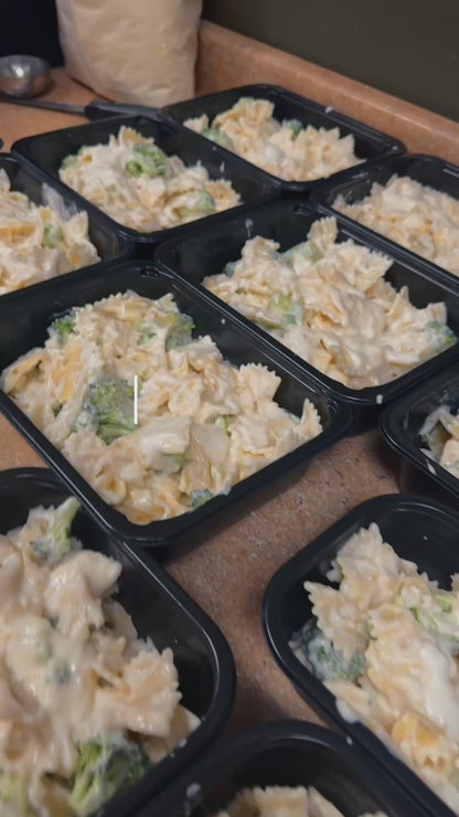 Chicken & Broccoli Alfredo with Bow Tie Pasta